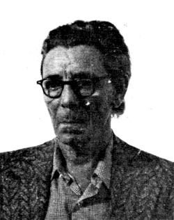 D.R. Delazar photographed shortly before his disappearance.